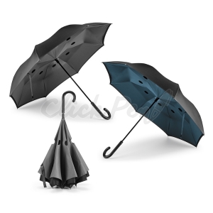 Guarda-chuva reversível. 