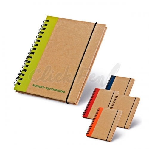 Brinde Caderno Capa Dura Cartão Clickpen 6245